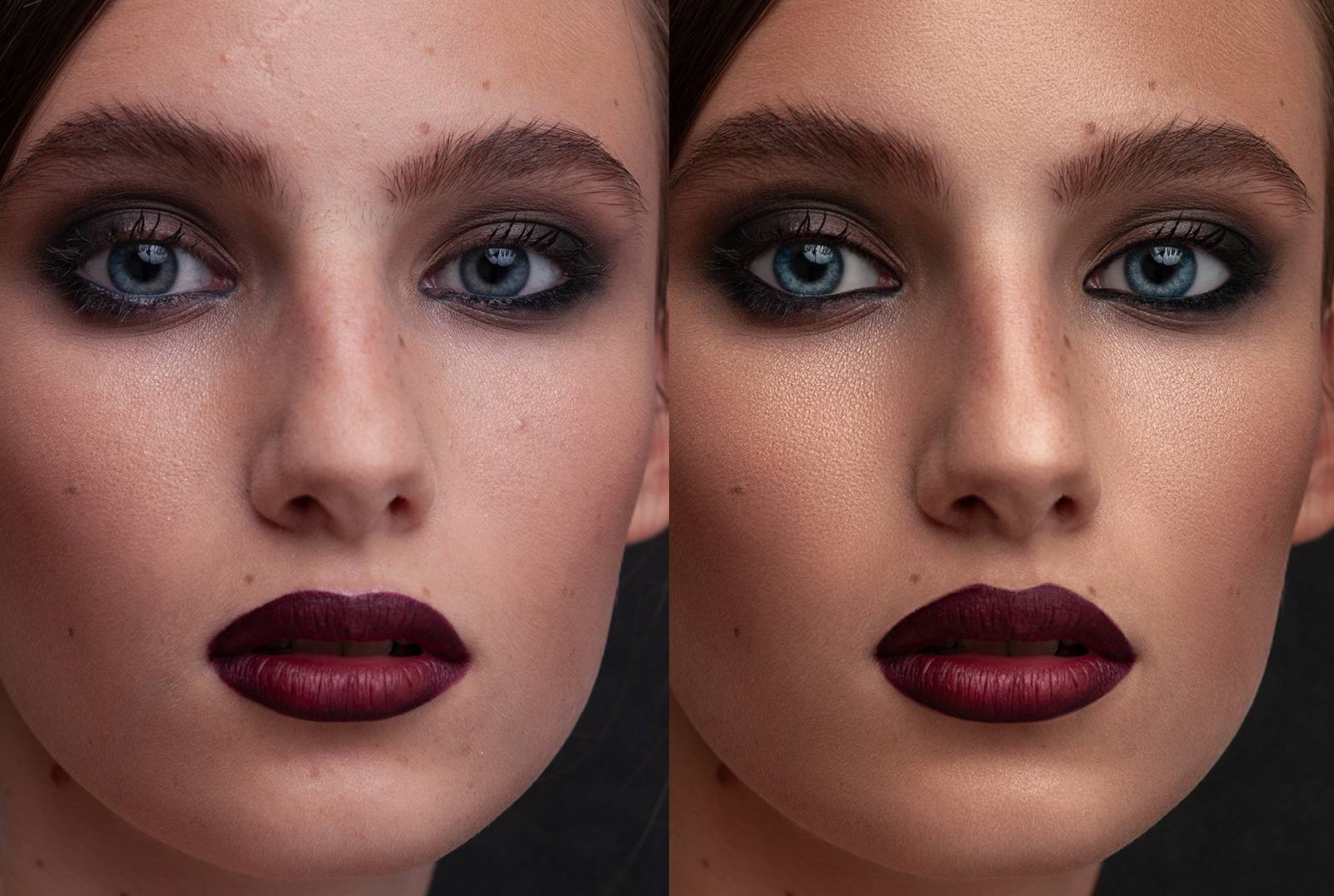 Perfect Skin with Texture: GIMP and Frequencies